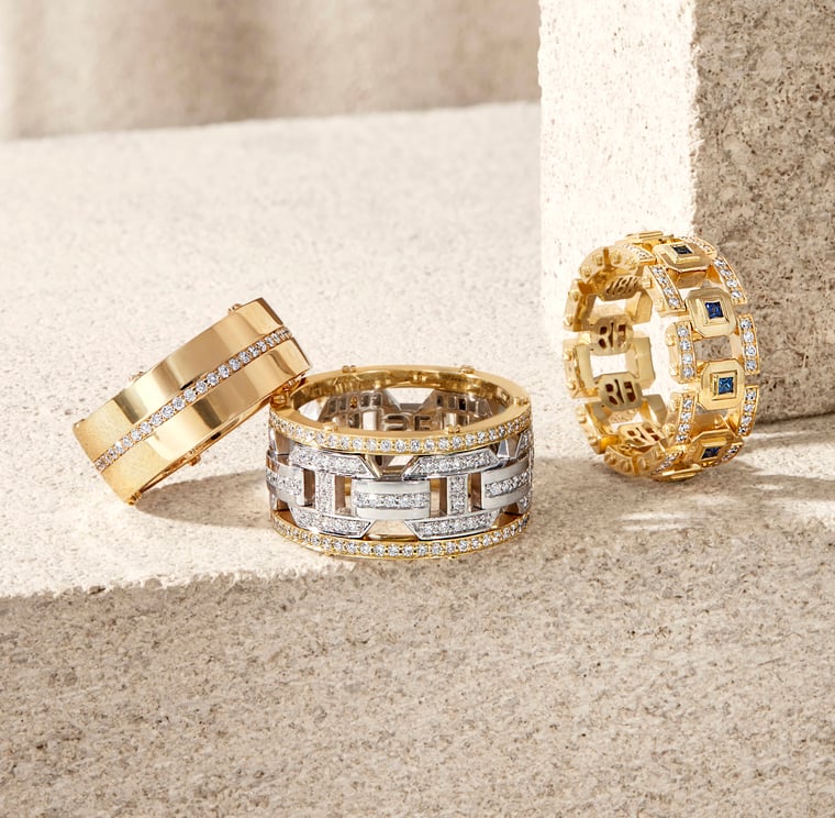 unique wedding band for men