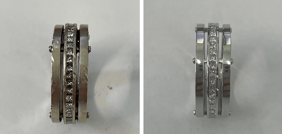 Repair and Polish of Ring