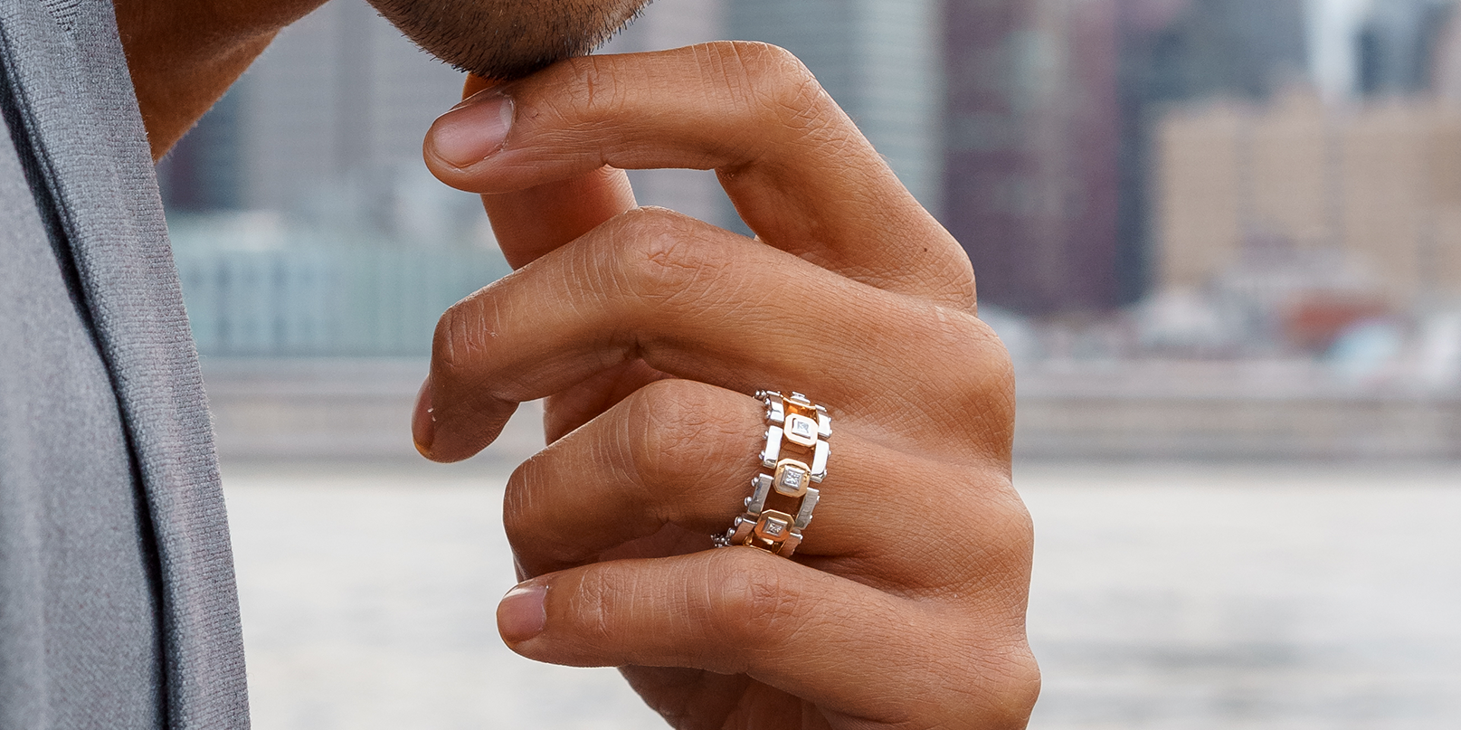 Unique Mens Wedding Ring